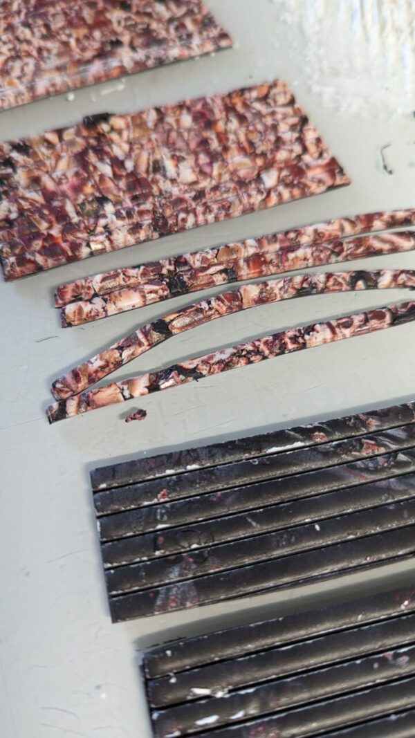 Late Winter Sunset checker board Pendants - Image 5