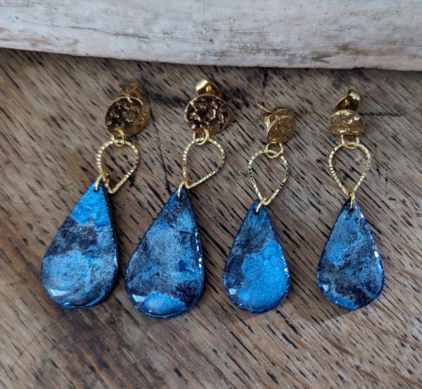 Midnight Drop Earrings - Image 3