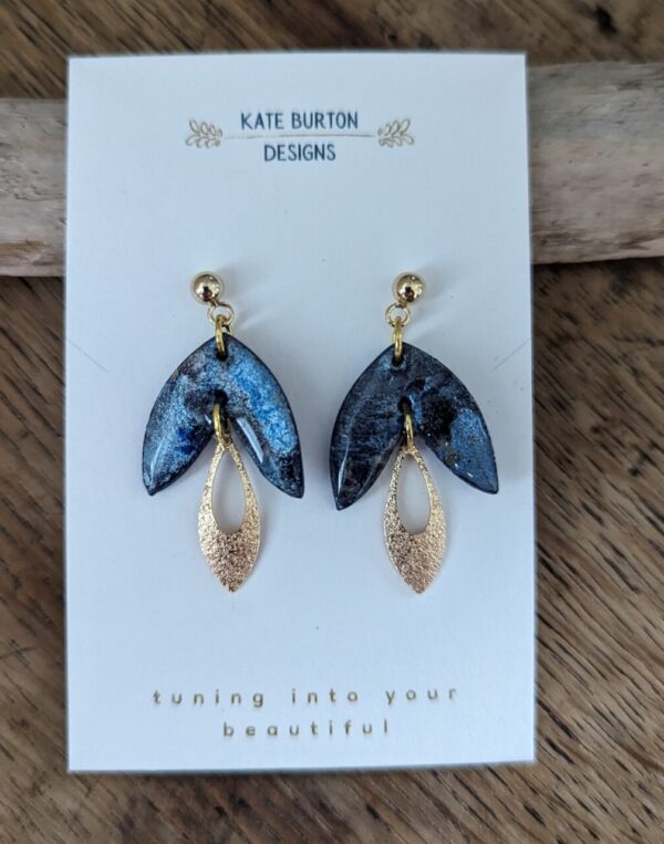 Midnight Drop Earrings - Image 2