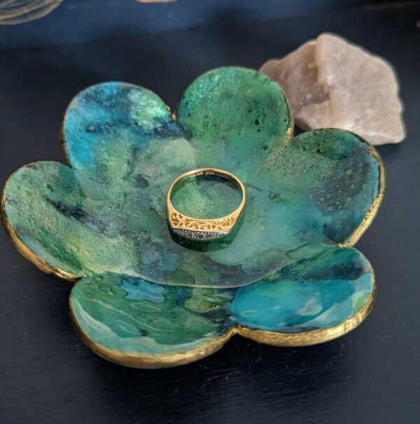 Peacock Trinket dish