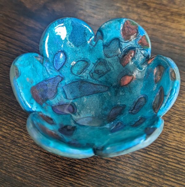 Peacock Trinket Bowl - Image 2