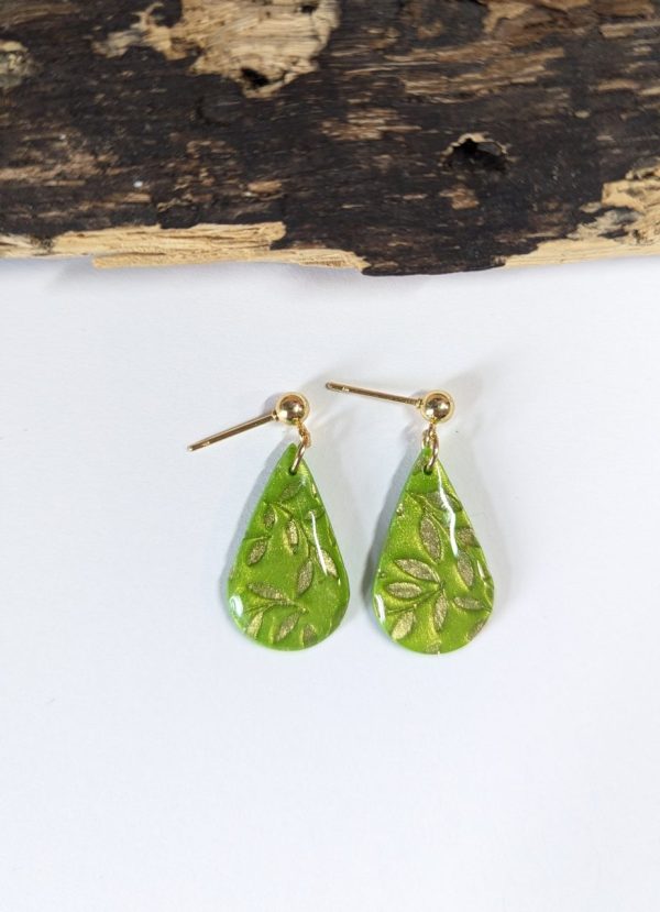 Lime Green Leaves collection - Image 4