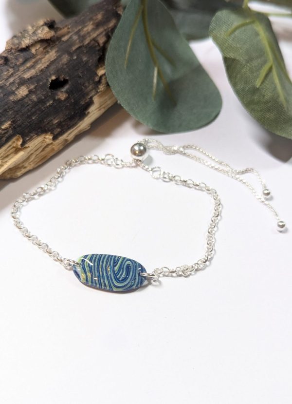 Mokume Blue Sterling Silver Collection - Image 9