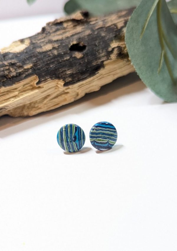 Mokume Blue Sterling Silver Collection - Image 3