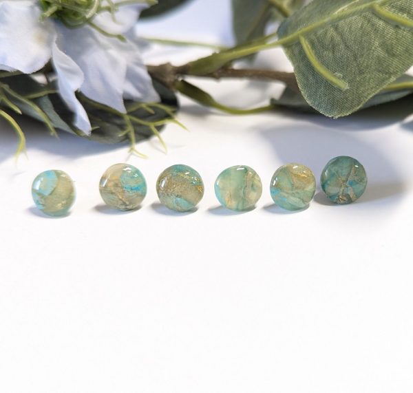 Sea Marble Earring collection sterling silver - Image 5