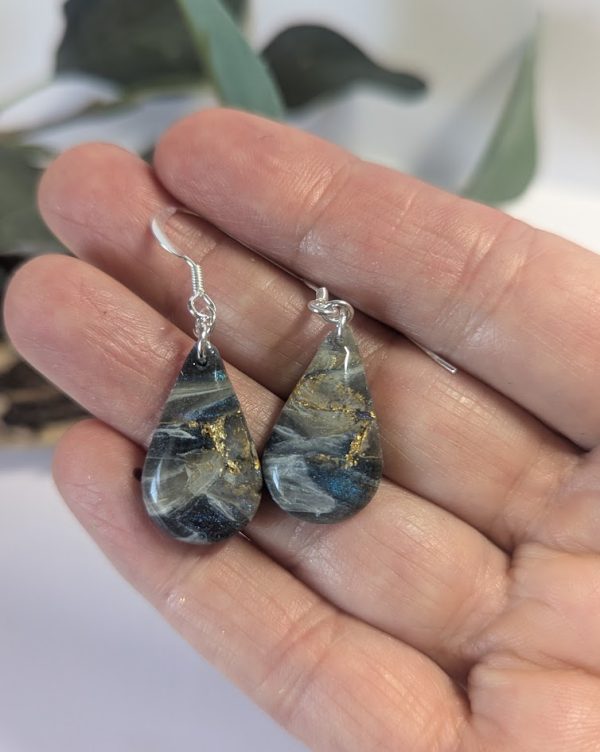 Grey Marble Earring Collection - Image 2