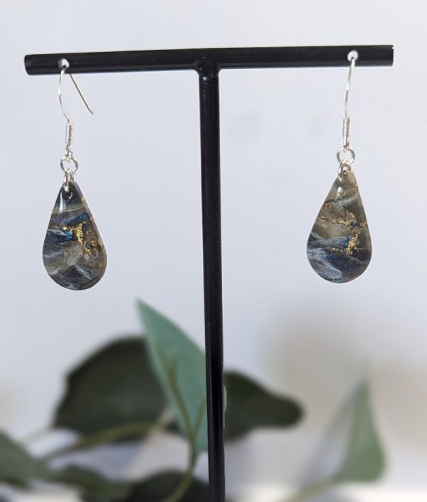 Grey Marble Earring Collection - Image 3
