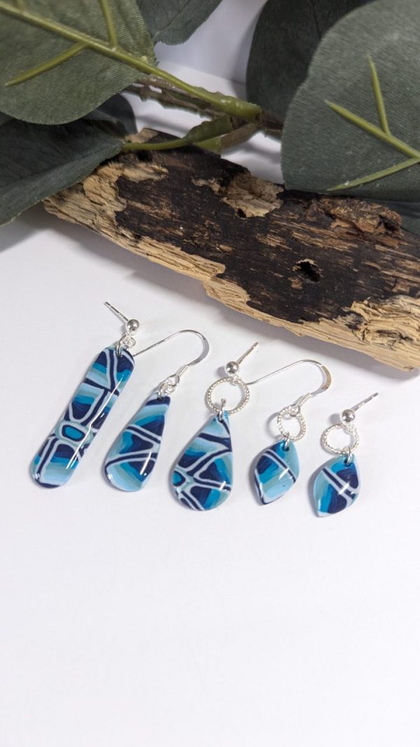 Blue Flower Earring Collection - Image 10