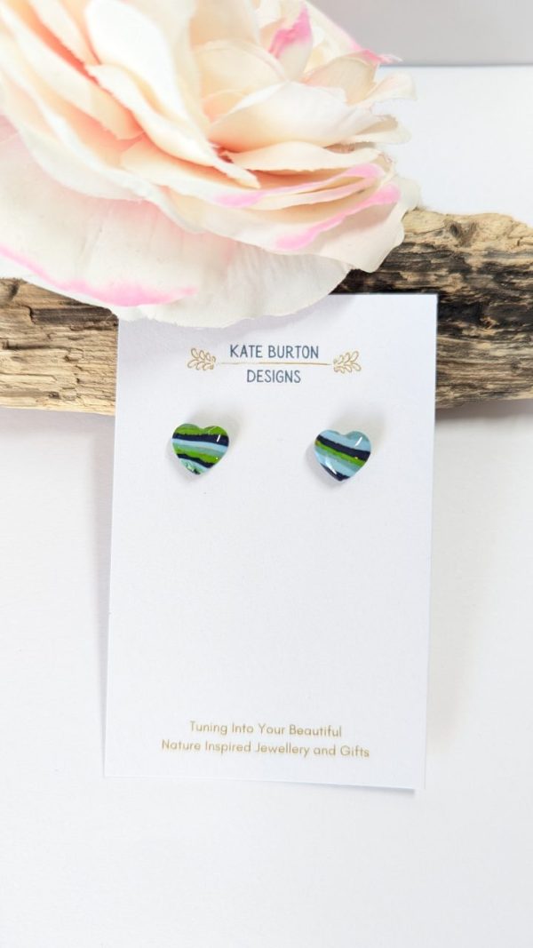 Stripes Sterling Silver Earring Collection - Image 3