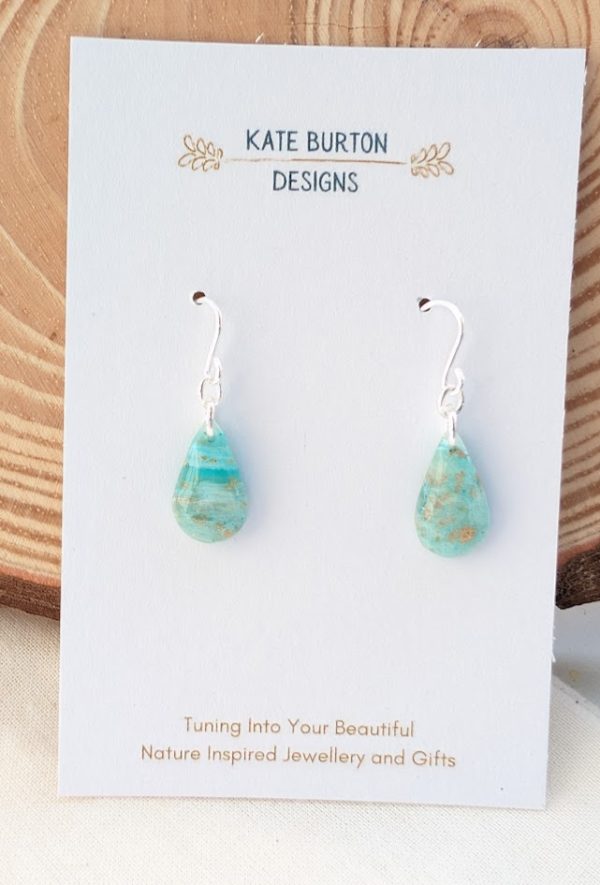 Mint Marble Earrings SS - Image 2